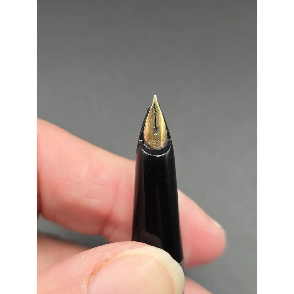 PILOT Super 100 Fountain Pen 14kt-F Nib-1960s Vintage Not Tested Restoration